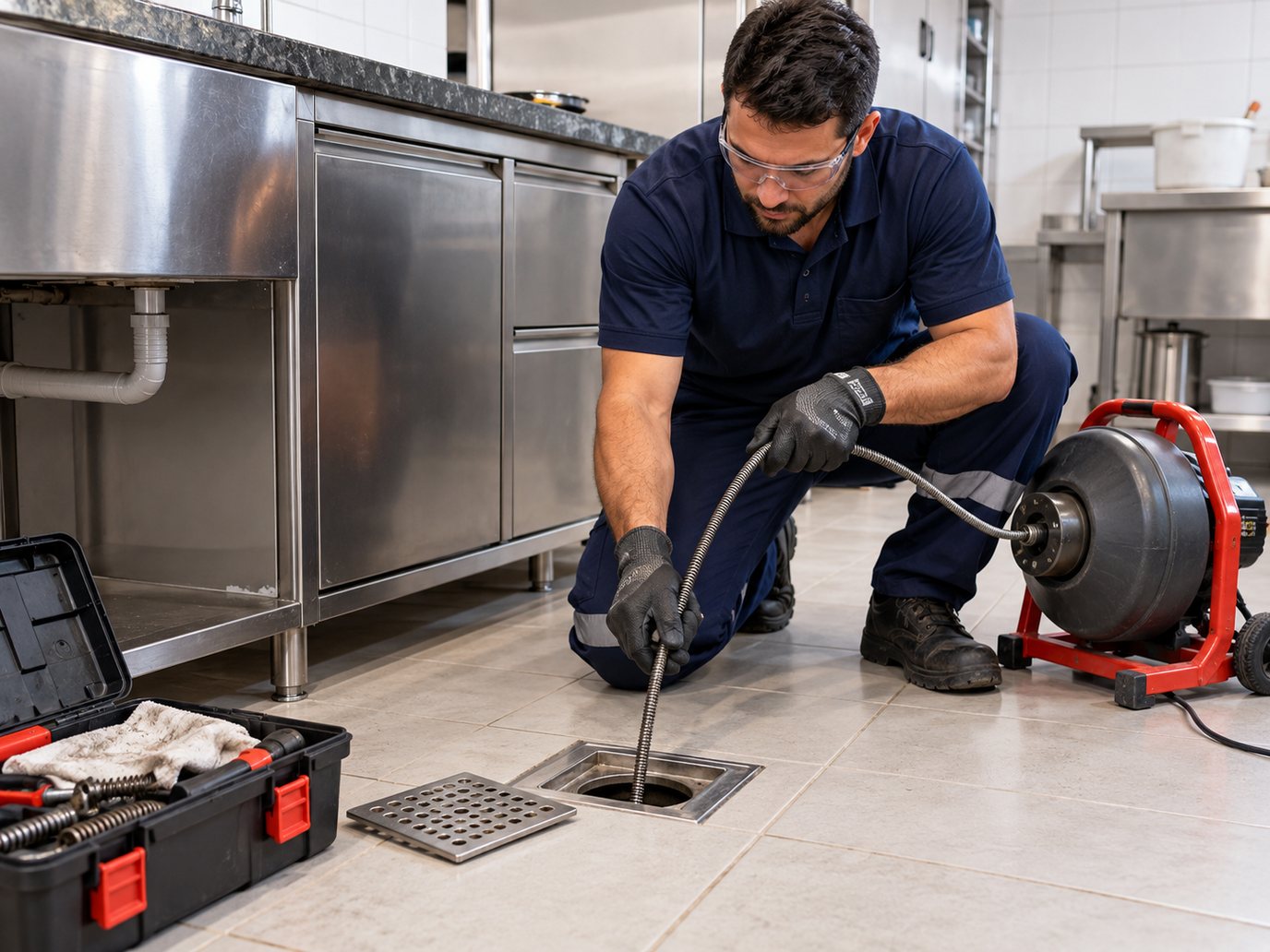 Desobstrução na Cozinha em Campina Grande‑PB