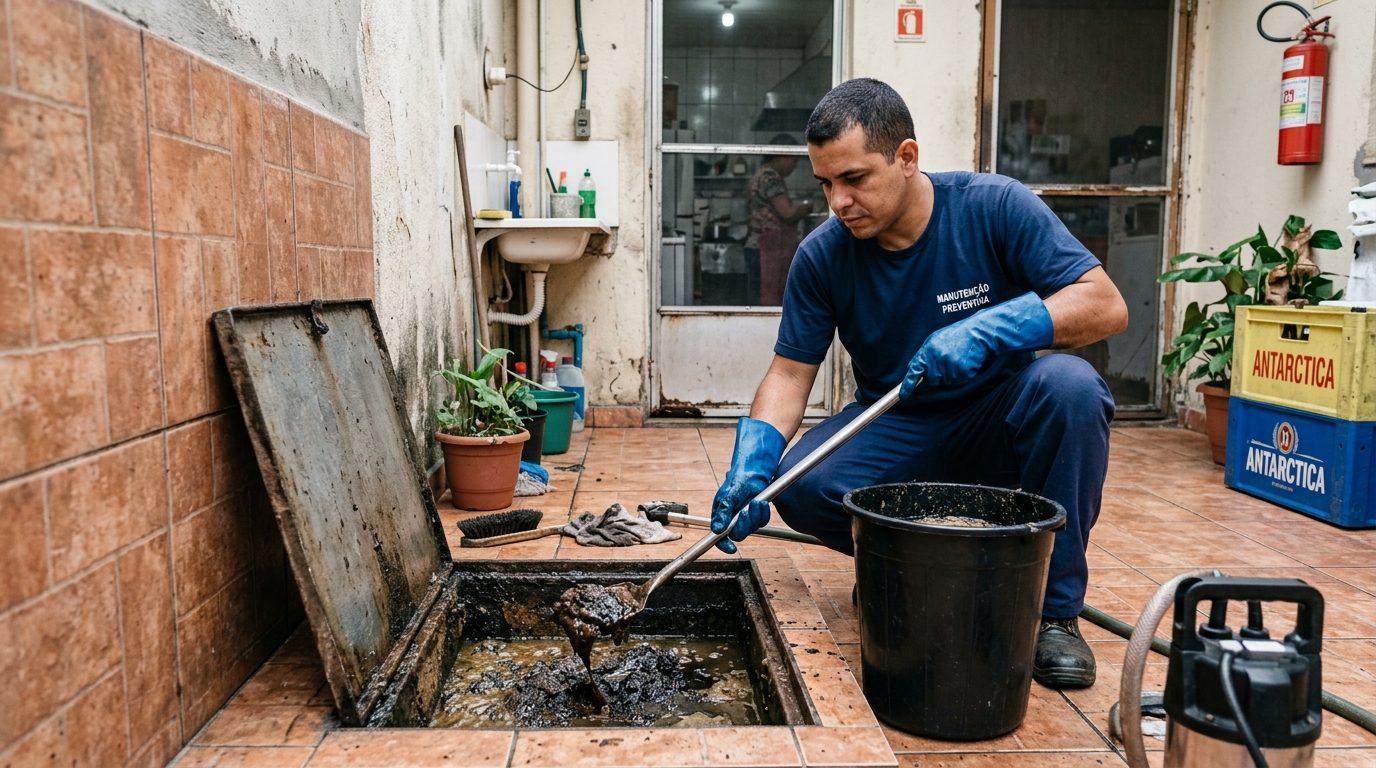 Remoção de Gordura Acumulada nos Cuités, Campina Grande‑PB